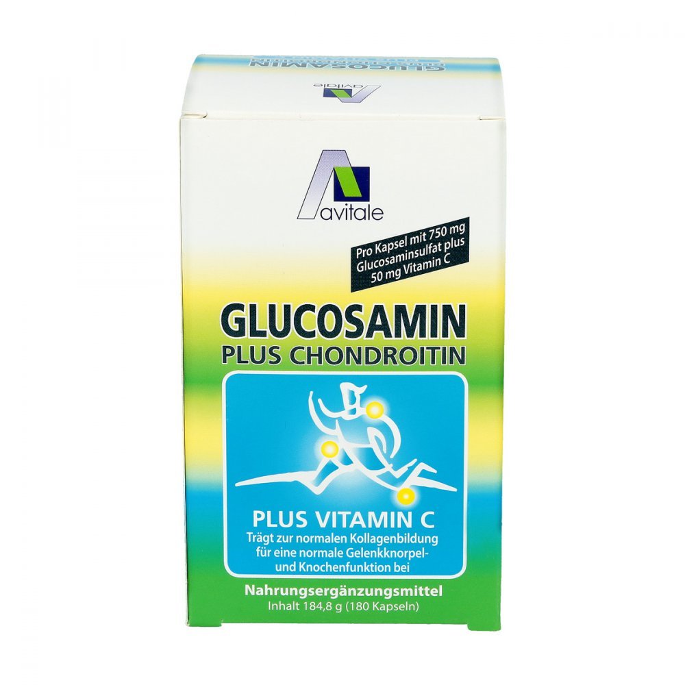 Glucosamin 750 mg+Chondroitin 100 mg Kapseln 180 stk