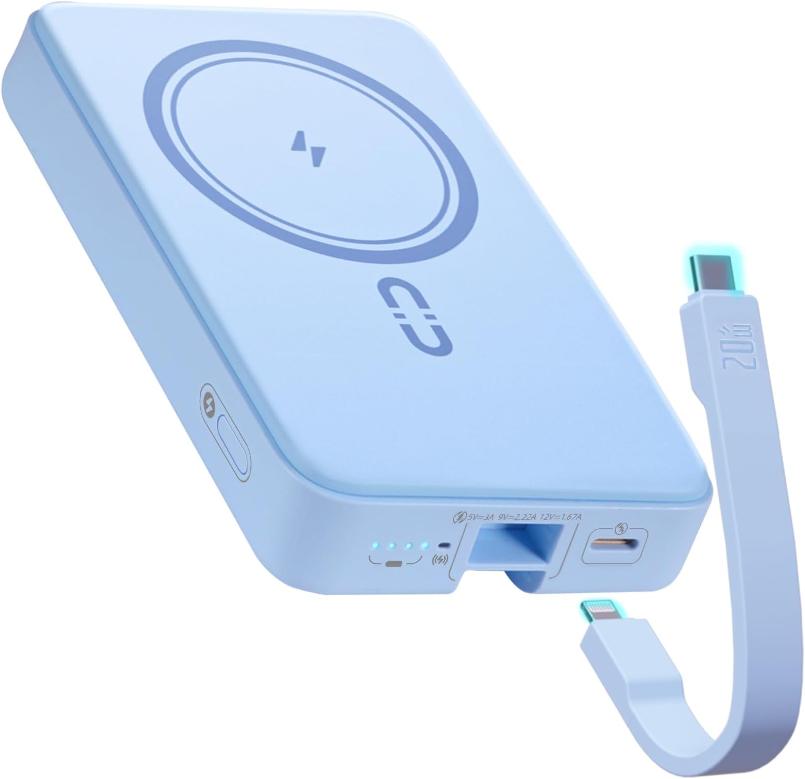 Baseus Power Bank, PD 30W Fast Charging Portable