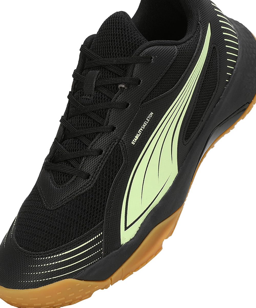 PUMA Buty halowe Solarflash Iii uniseks, Puma Czarne musujące jabłko, 45 EU