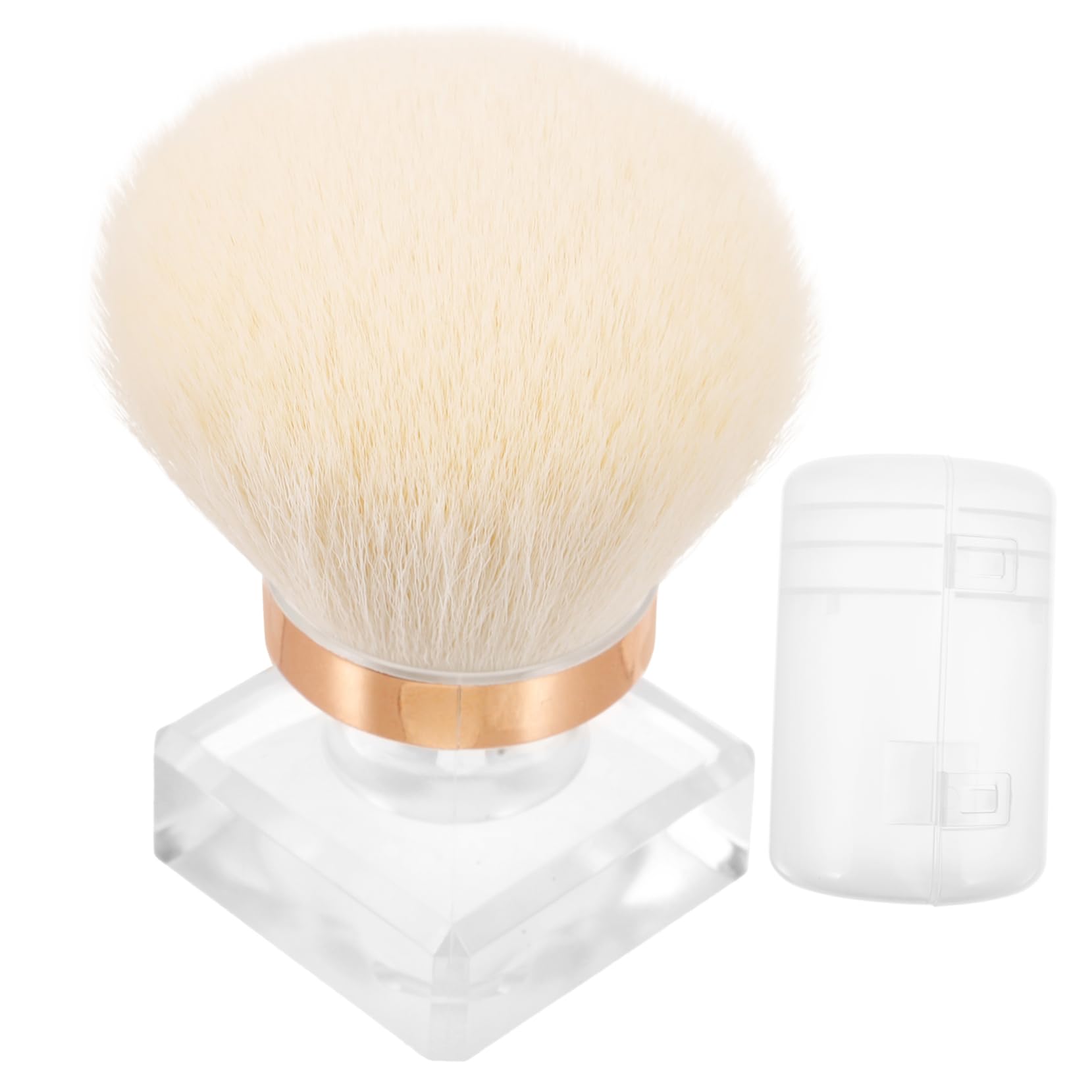 minkissy 5 Piezas Cepillo De Uñas Plumero Cepillo De Maquillaje Cepillo De Base Cepillo De Arte De Uñas Cepillo Depurador De Uñas Cepillo De Rubor Cepillo De Uñas Para Limpieza Cepillo De