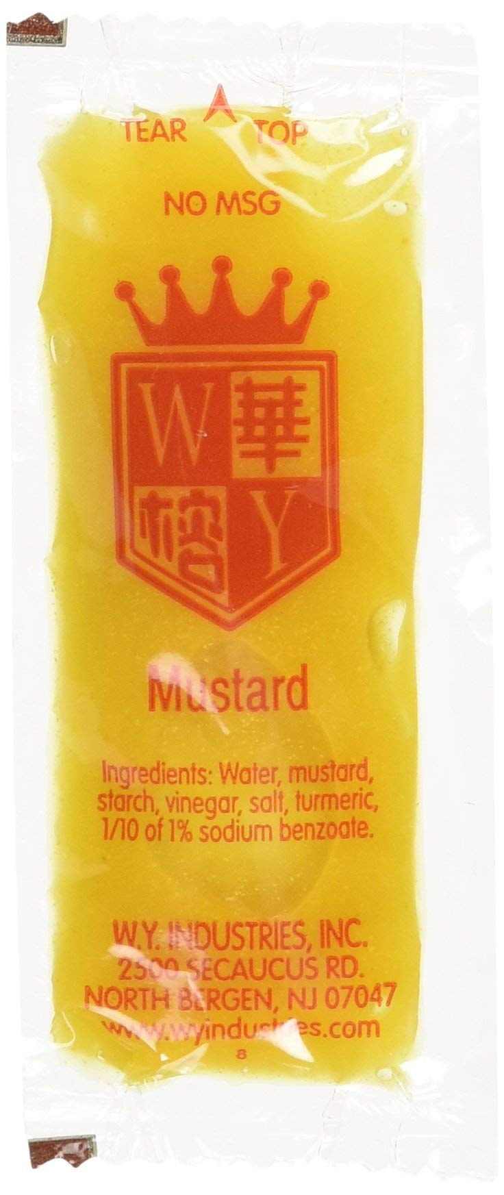 W.Y. INDUSTRIES200 Packets Chinese Yellow Mustard - SET OF 3