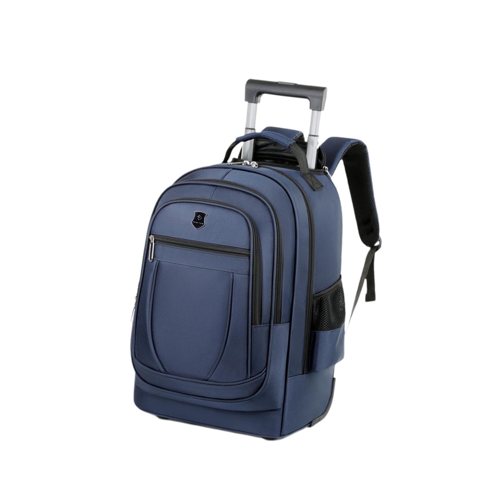 Zaino Trolley Con Ruote Per Sistema Multi Tasche Di, Blu, 50x34x22cm