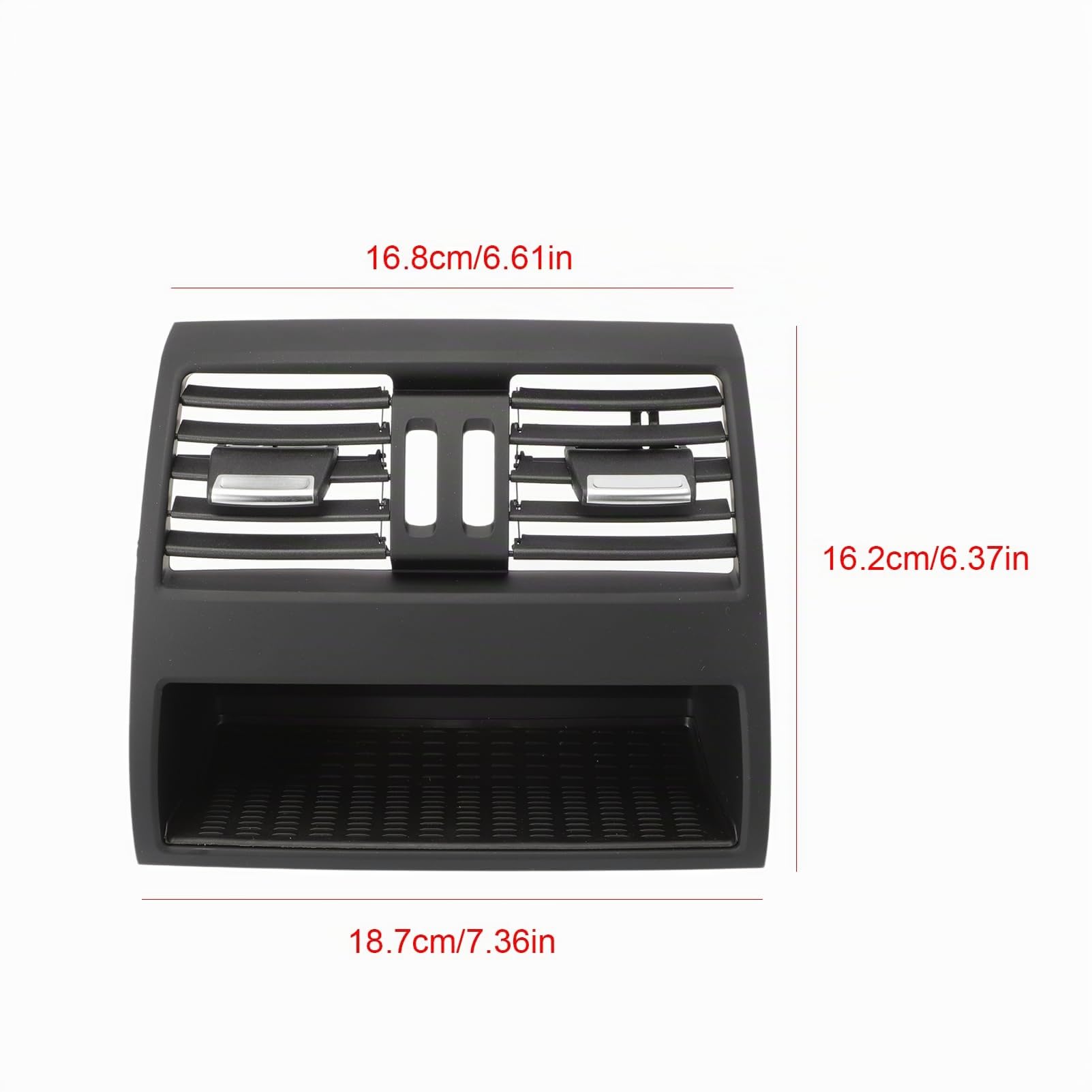 Grille d'aération arrière compatible avec console centrale F10 F11 Série 520 523 525 528 530 535 550 M5 2010-2016 64229172167
