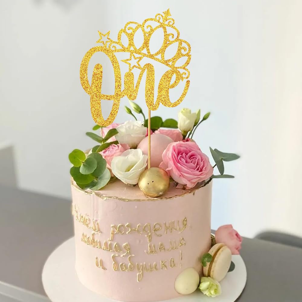 Rose Gold 1st Birthday Cake Stunning Baby Pink And Gold Birthday Cake