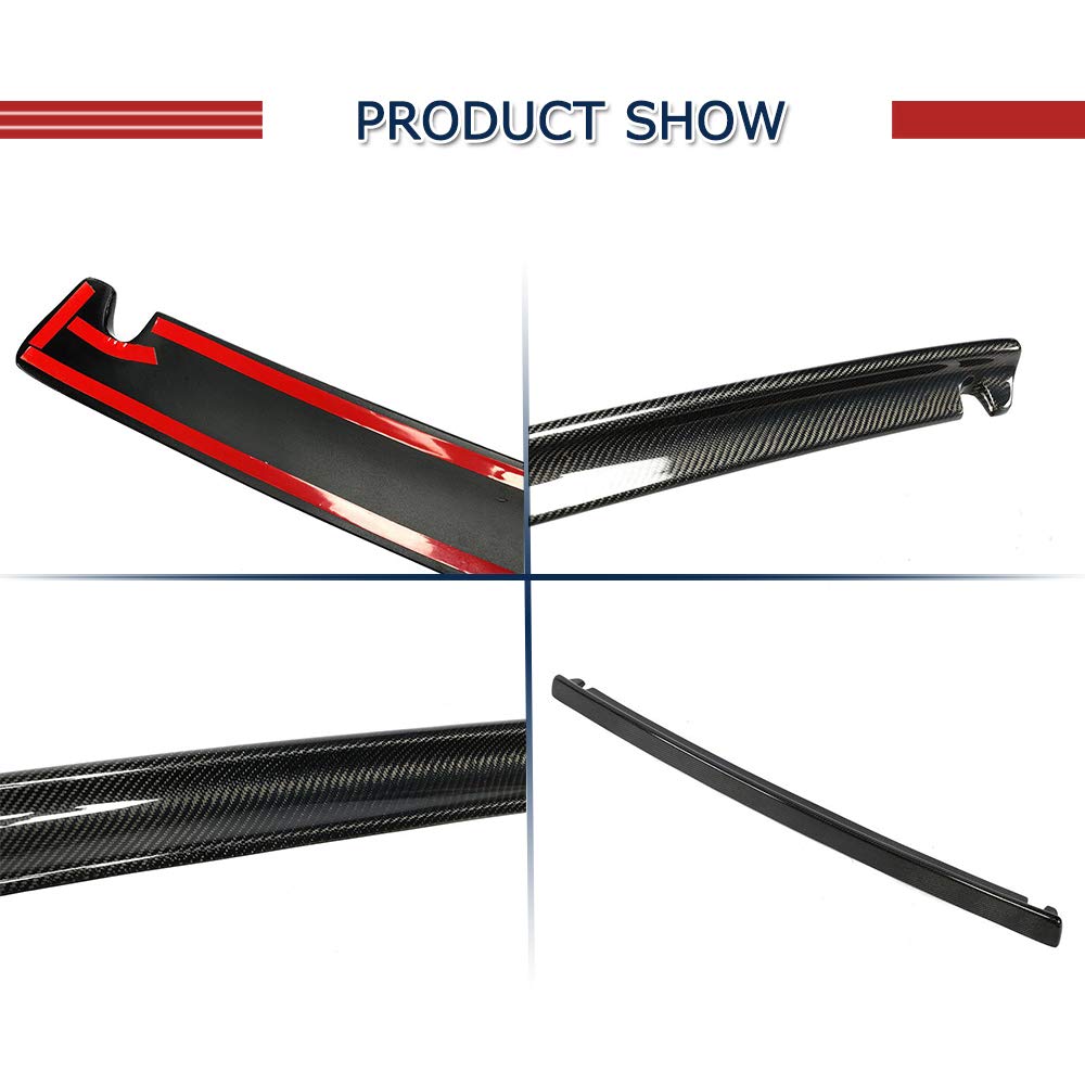 Amazon | カーボンファイバー リアトランクスポイラー 日産