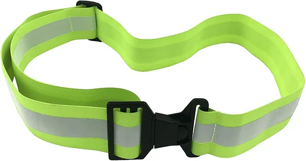 HiVisible Reflective Belt for Running Army PT Belt Reflective Running Gear