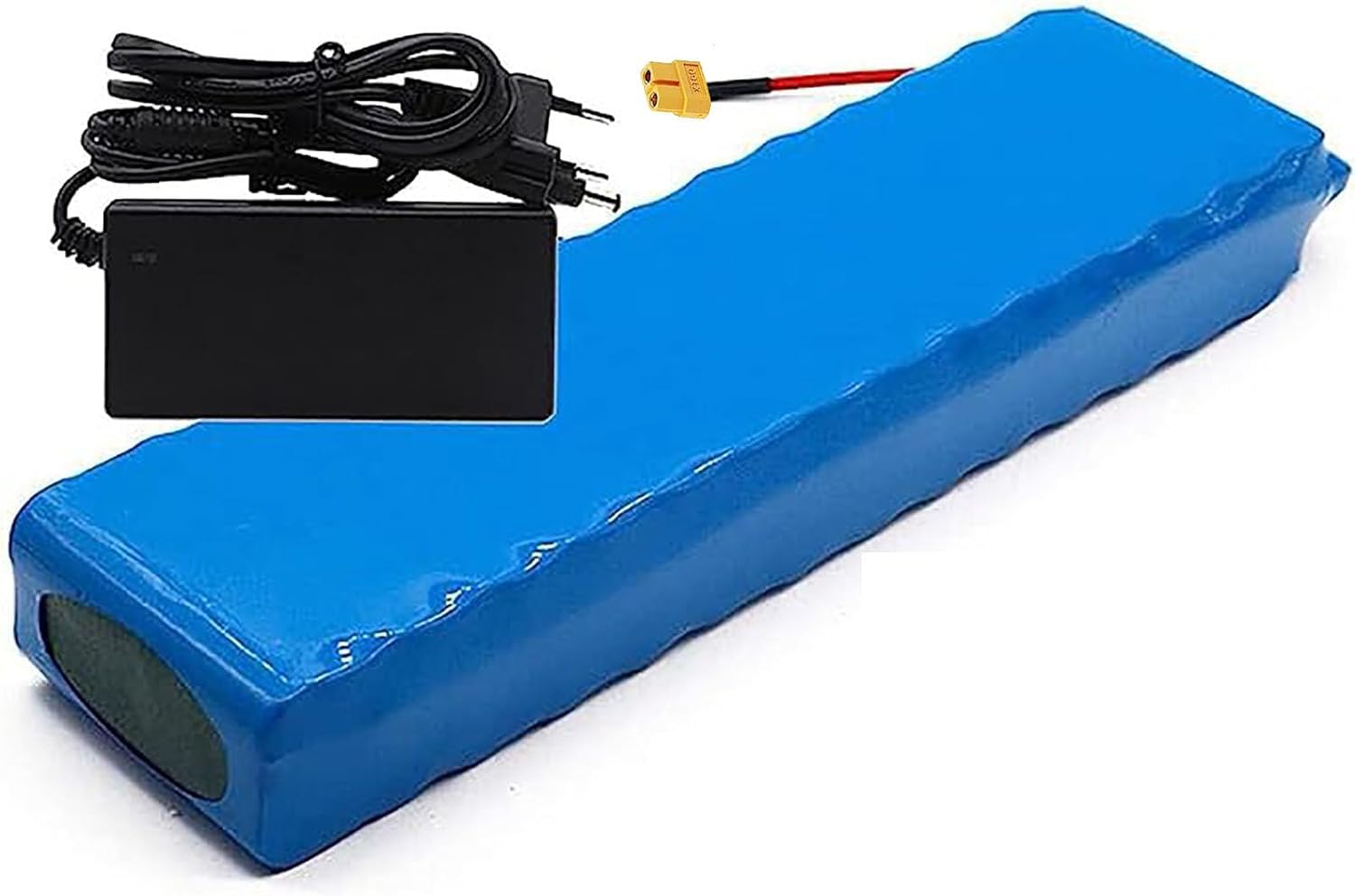 18650 Bateria litowa 24V29,4V Bateria litowa 8AH 10AH 12AH 15AH 20AH Wodoodporna wymienna bateria litowa Bateria PVC z ochroną BMS dla silnika 200W 300W 500W 29.4V12AH(2),29.4v15ah,XT60