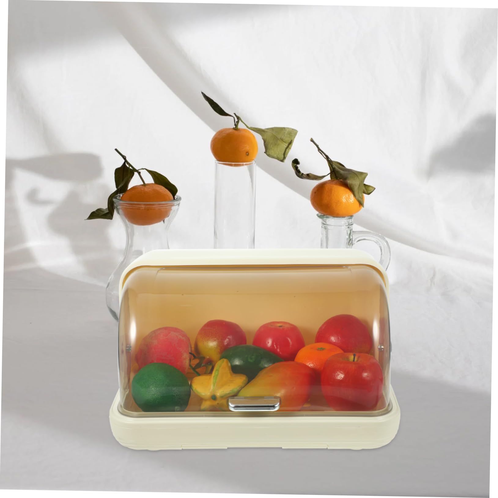 VICASKY Égouttoir pour Accessoires de Biberons Organisateur de Rangement pour Biberons Bébé Porte-gobelets Multi-usages Étagère à Tasses Égouttoir Anti-poussière en PP pour Rangement