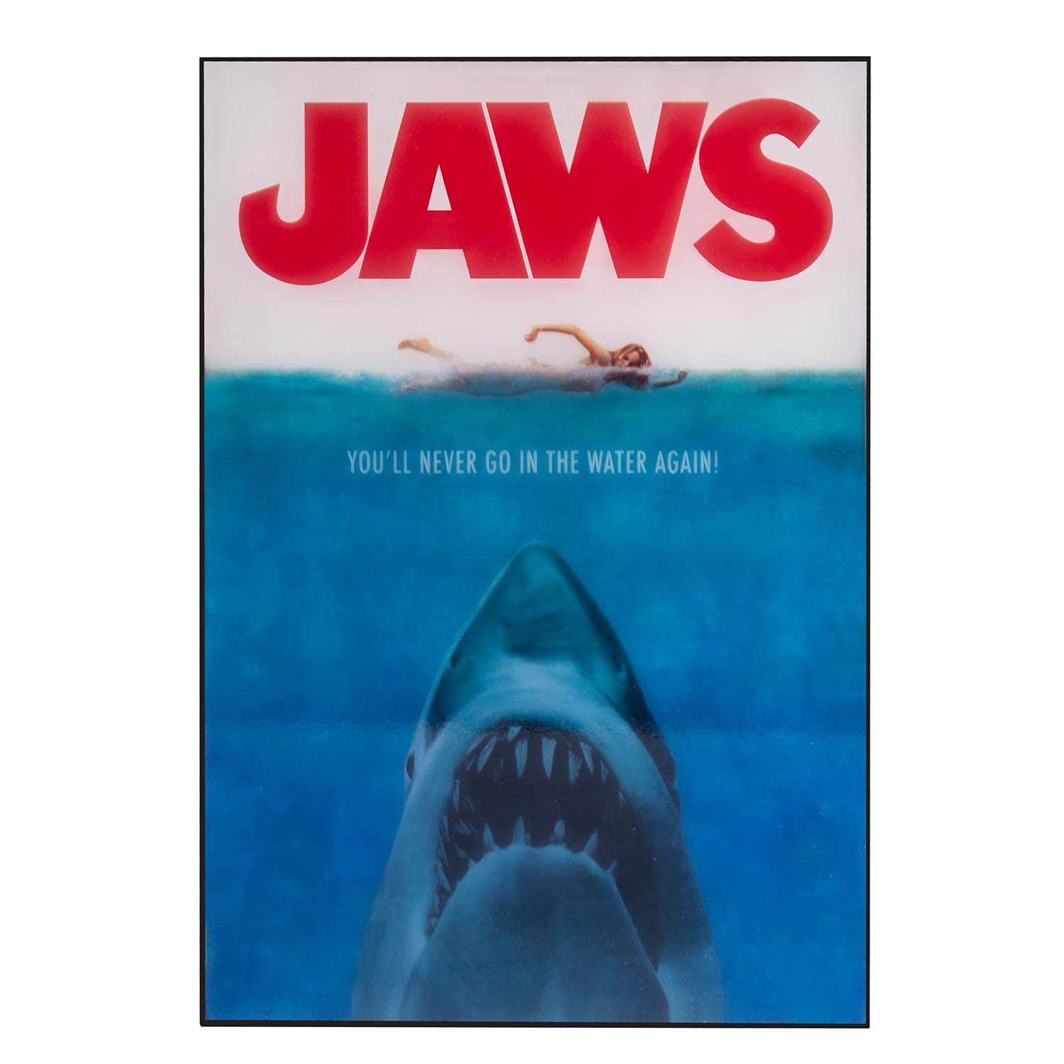 Amazon.co.jp : Fizz Creations Jaws 映画ポスターライトA4サイズLED