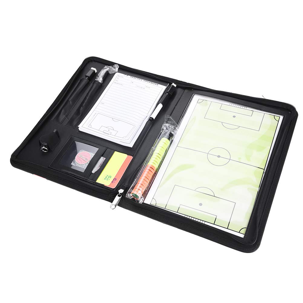 Wbestexercises Multifunction Coaching Board, Foldable Football Basketball Volleyball Coach Tactic Training Cioard