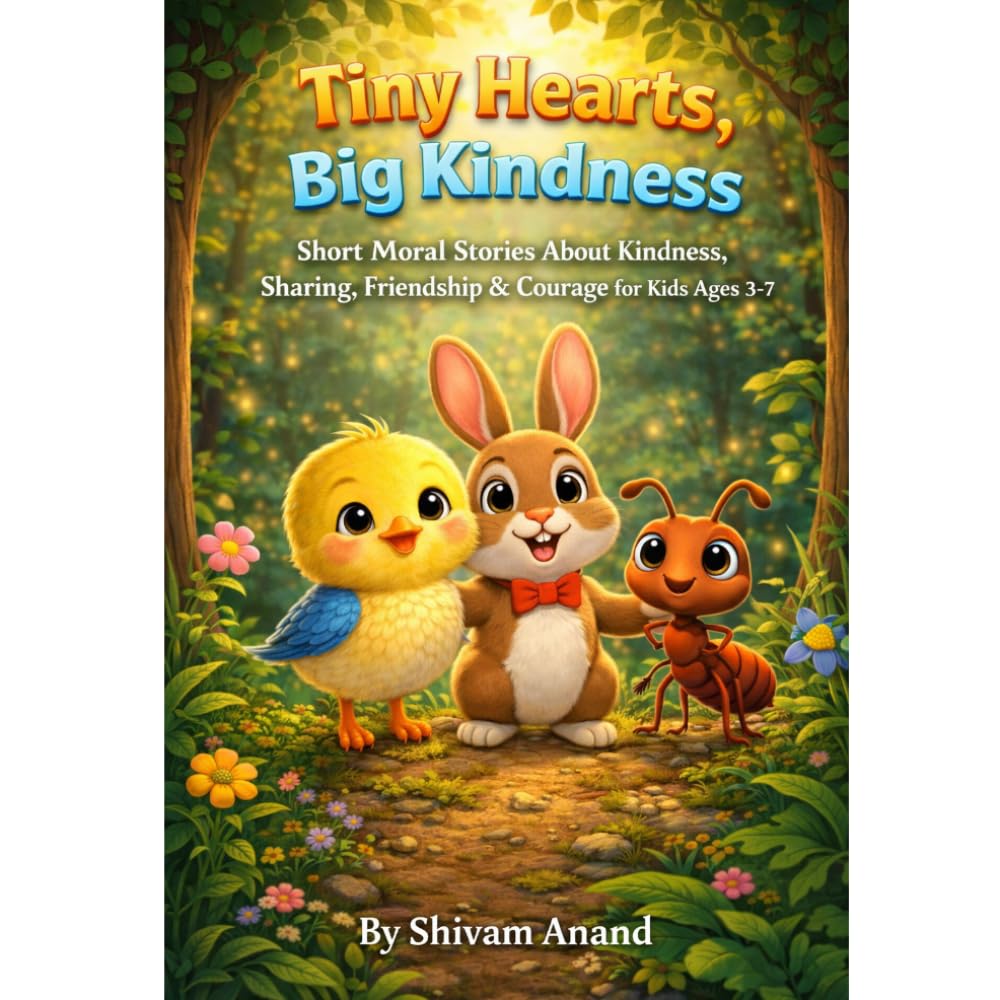 Bedtime Stories for Kids Ages 3–7: Short Moral Stories on Kindness, Sharing, Friendship & Courage for Kids Ages 3–7