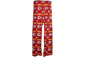 Kansas City Chiefs Men's Scatter Pattern Pajama Lounge Pants
