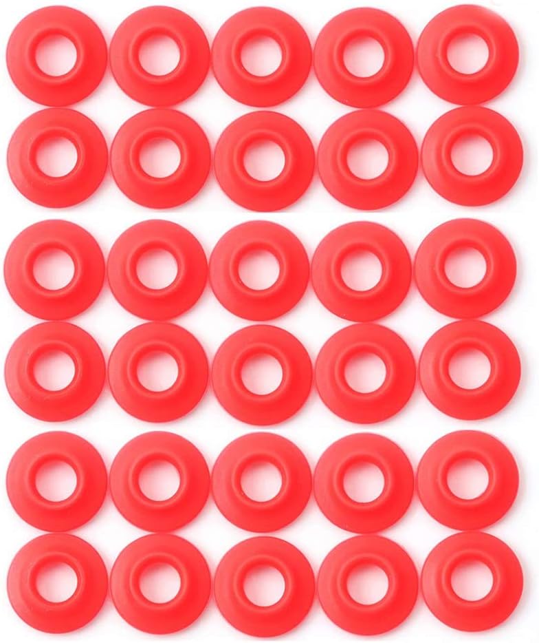 30Pcs Silicone Rubber Grolsch Gaskets Washers for Ez Cap Swing Flip Top Bottle Home Brew Beer Soda Bottle Seal