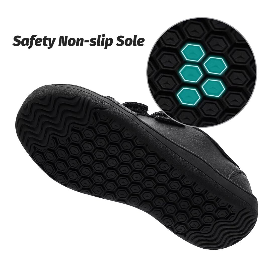 HOBIBEAR Chaussures Pieds Nus Unisexes pour Enfants Version Large de Marche Simples Confortables Légères