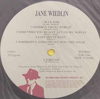 ジェーン・ウィードリン/Jane Wiedlin 　レコード 　Go-Go's Yahoo!オークション - 匿名・送料無料 ゴーゴーズ/The Go-Go's