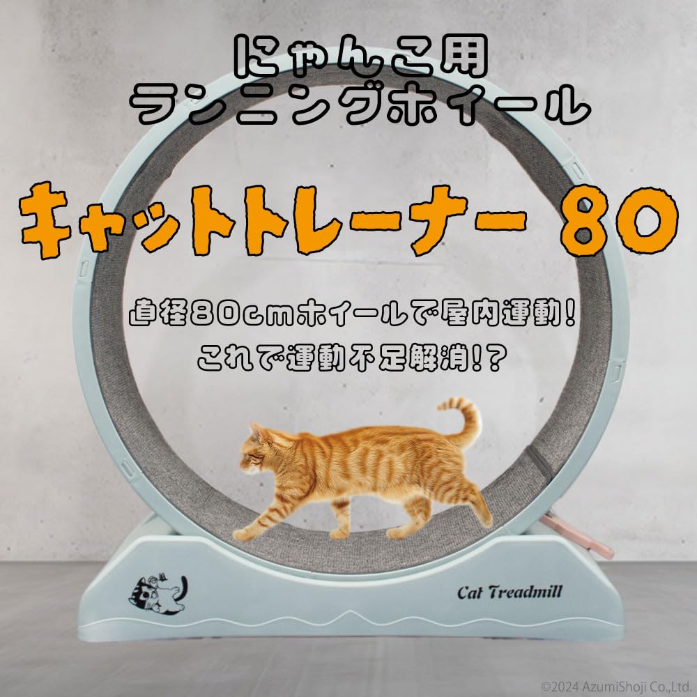 Amazon.co.jp: A-ITEM キャットトレーナー80 キャットホイール 猫