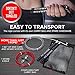 Jump Ropes for Fitness with 2 Jumping Rope Cables - Speed Jump Rope for Men and Women - Adjustable Skipping Rope - Speed Rope for CrossFit, Boxing, Exercise - Indoor and Outdoor Workout Essentials