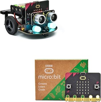 KEYESTUDIO Microbit V2 Robot Kit + Microbit V2.2 Board