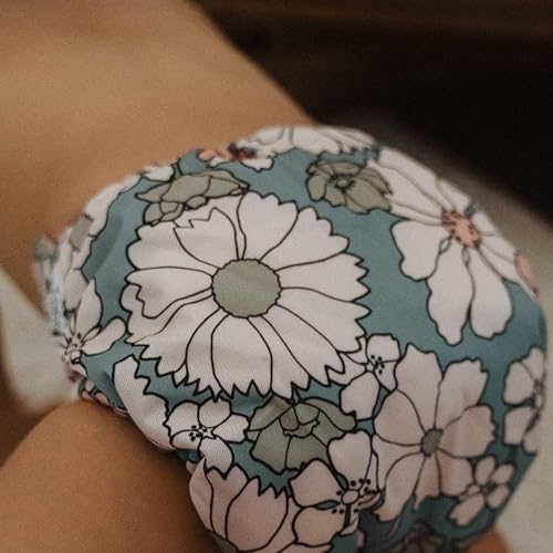 Miniatura 8 de Nora's Nursery - Pañales de bolsillo de tela para bebé, 7 insertos de bambú, 1 bolsa húmeda