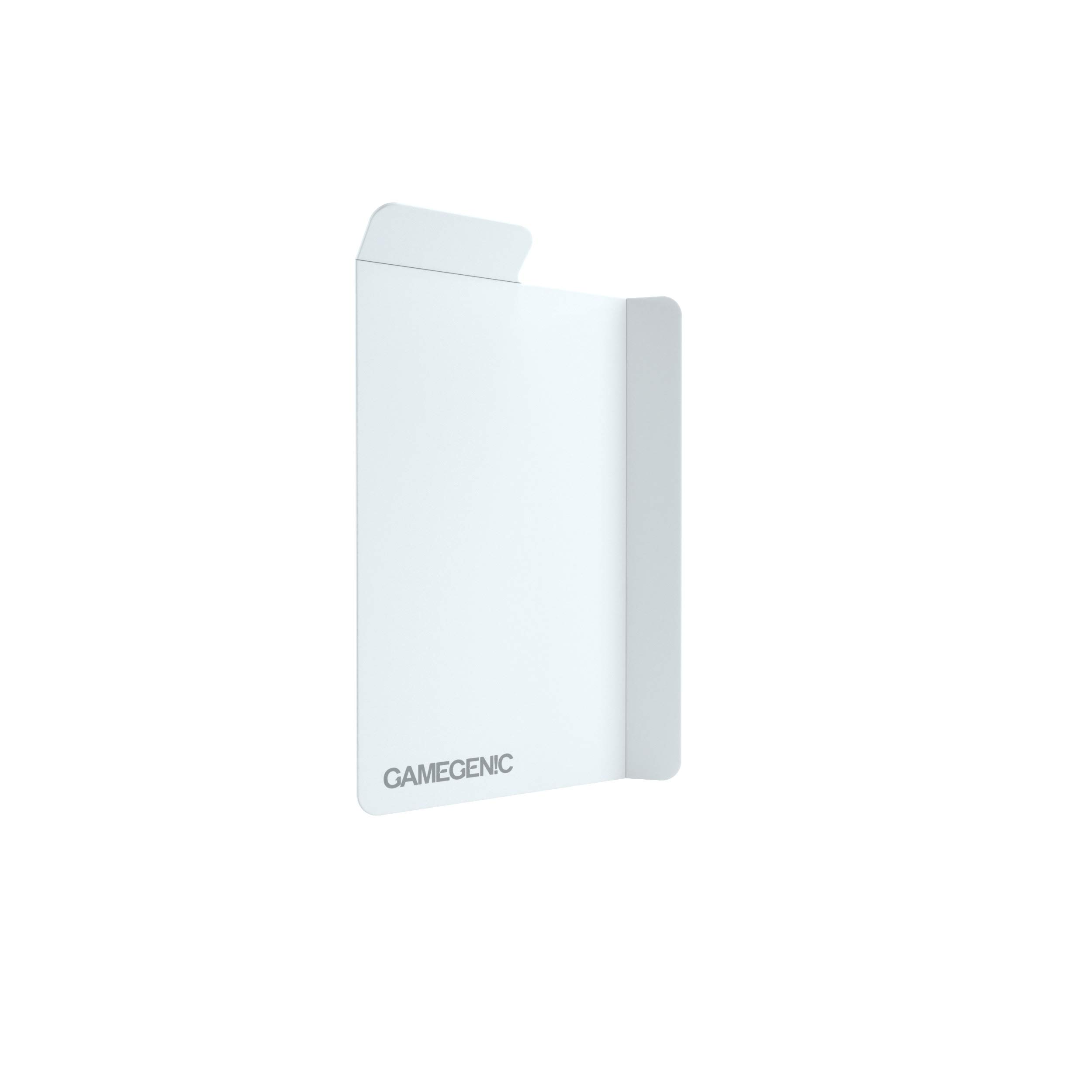 Gamegenic Deck Holder 80+ Blanco - solución inteligente y rápida para almacenar y organizar tus mazos de cartas.