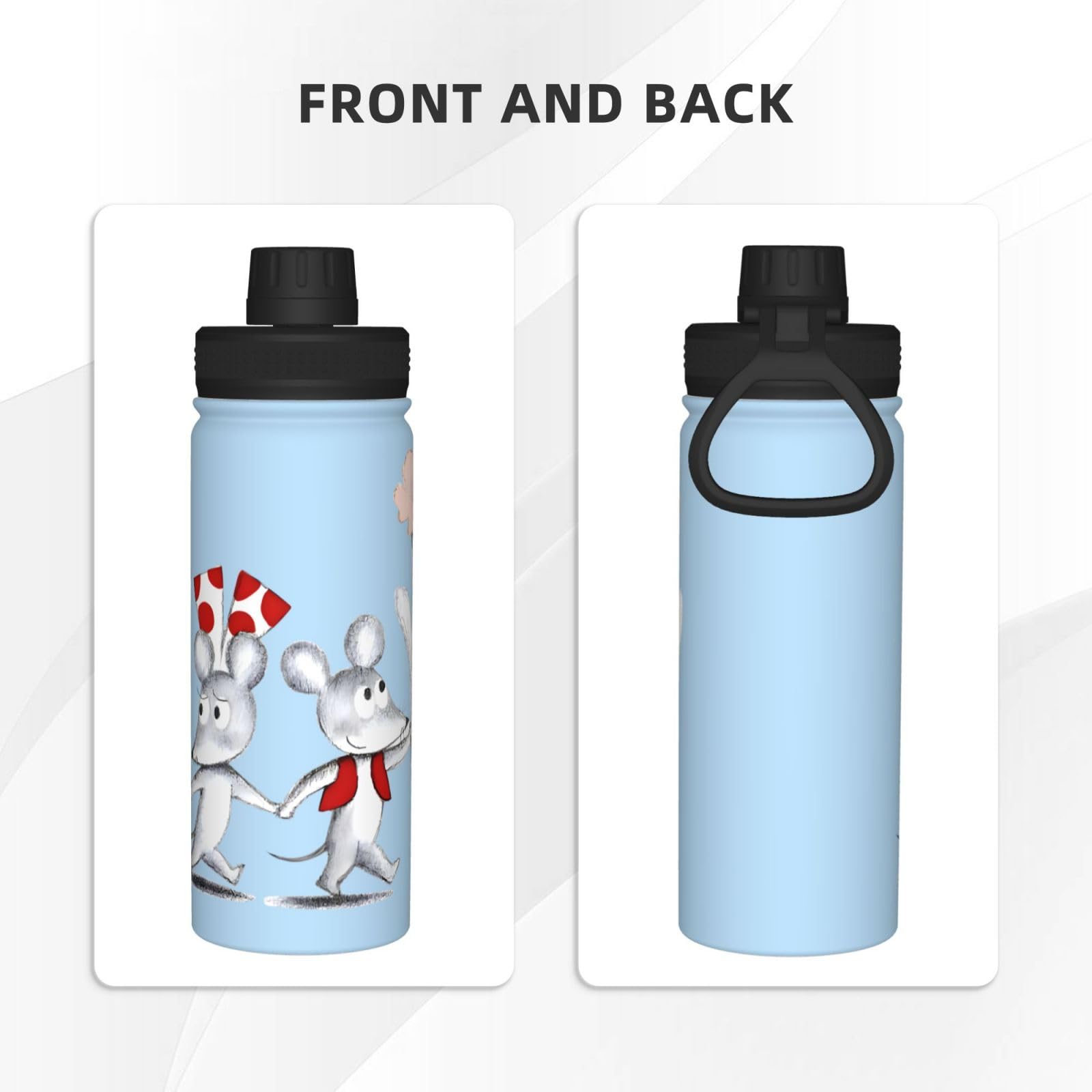 Amazon | 水筒 ねずみくん ねずみくんのチョッキ スポーツボトル 530ml
