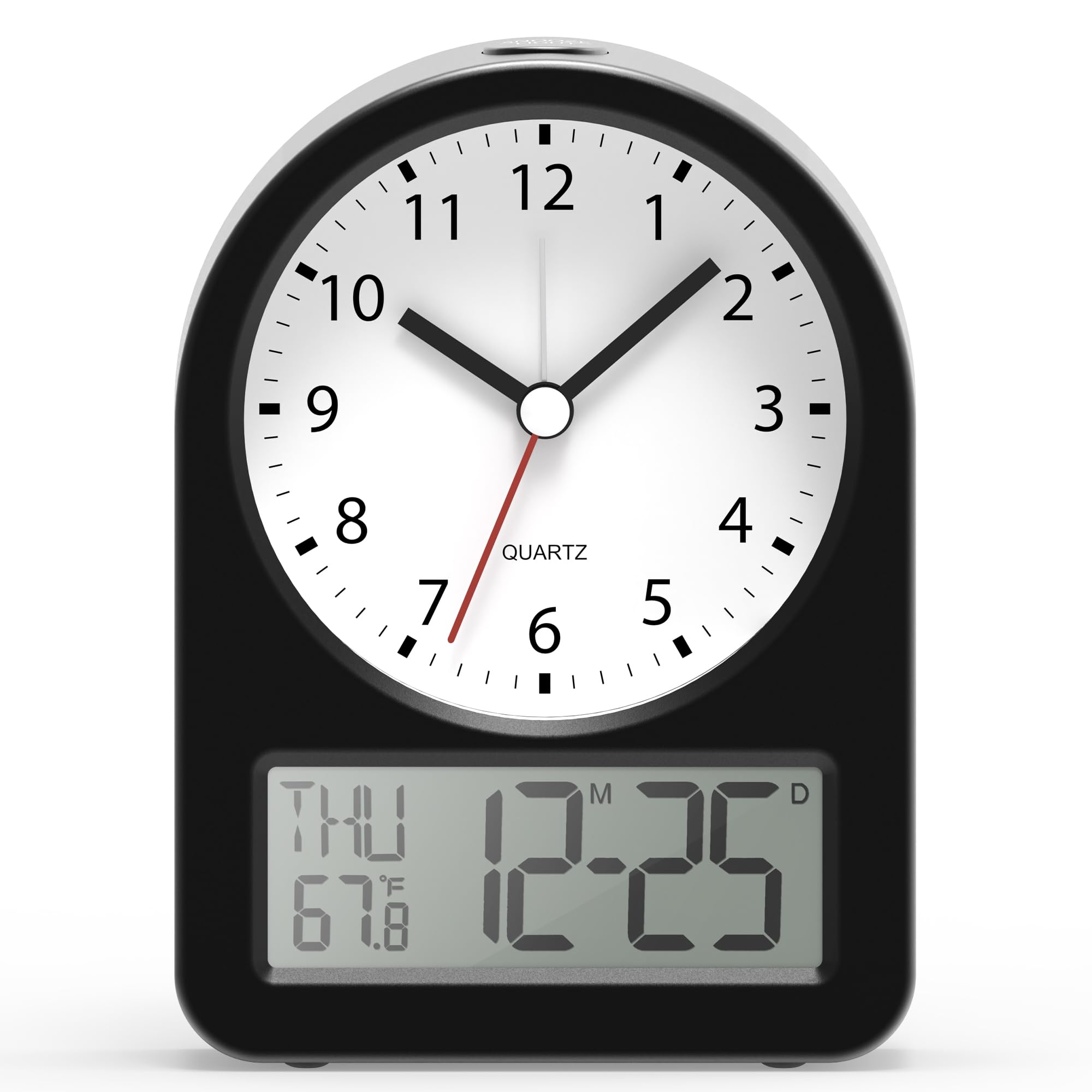 AYRELY 4 Analog Digital Alarm Clock