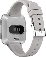 Vista 7 de Tobfit Pack 3 bandas delgadas compatibles con Fitbit Versa 2 Bands/Fitbit Versa/Fitbit Versa Lite/SE, pulsera de repuesto de silicona para hombres