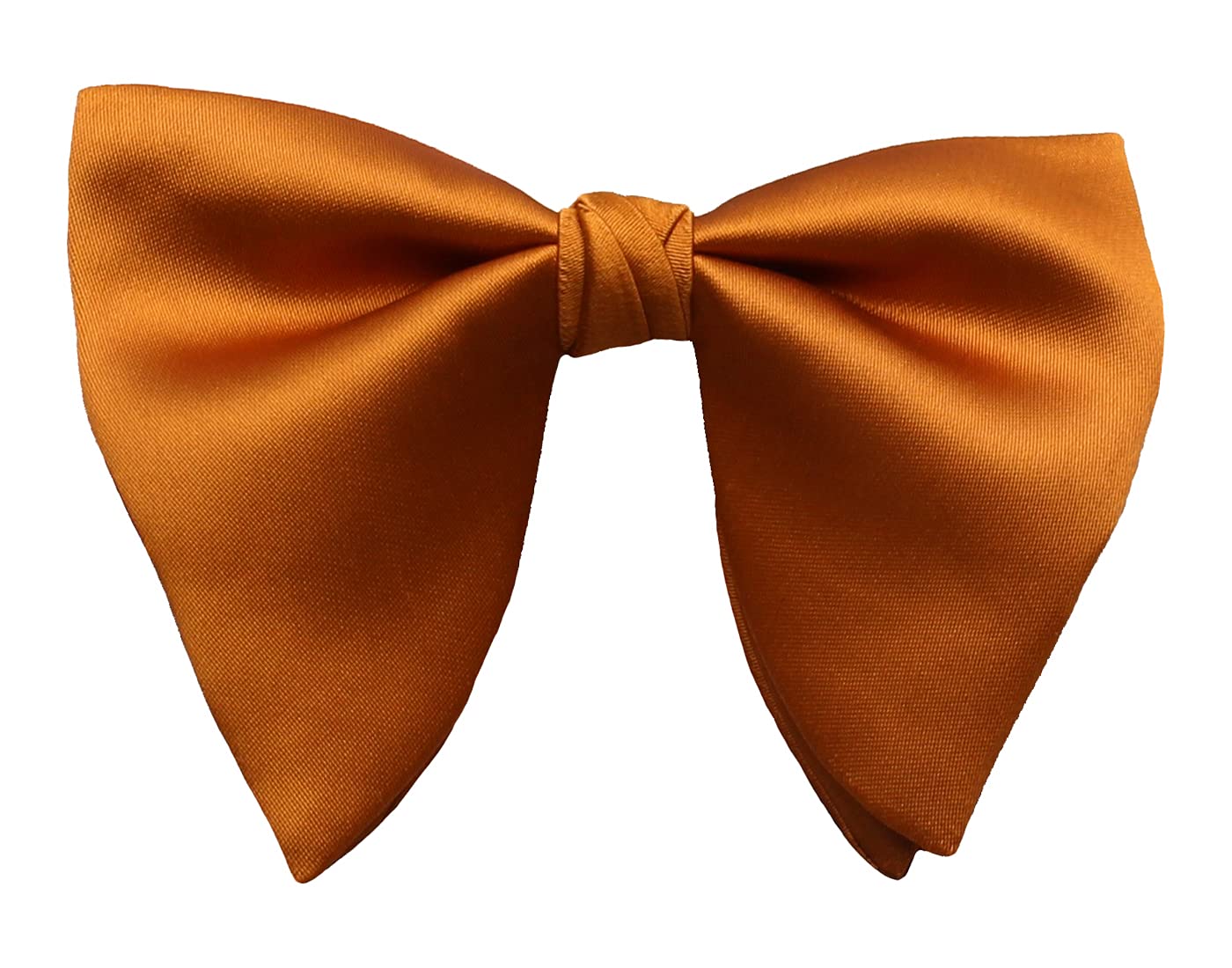Mens Oversized Satin Silk Bow Tie Solid Color Formal Tuxedo Big Bowtie