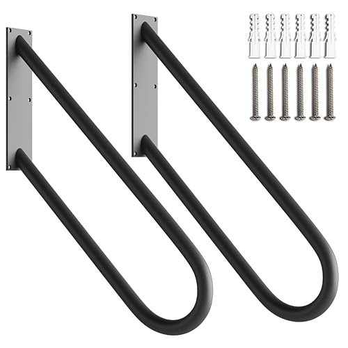 Paquete de 2 pasamanos de escalera para 1-3 escalones, barandillas negras para escaleras interiores o exteriores, barandillas de mano montadas en la