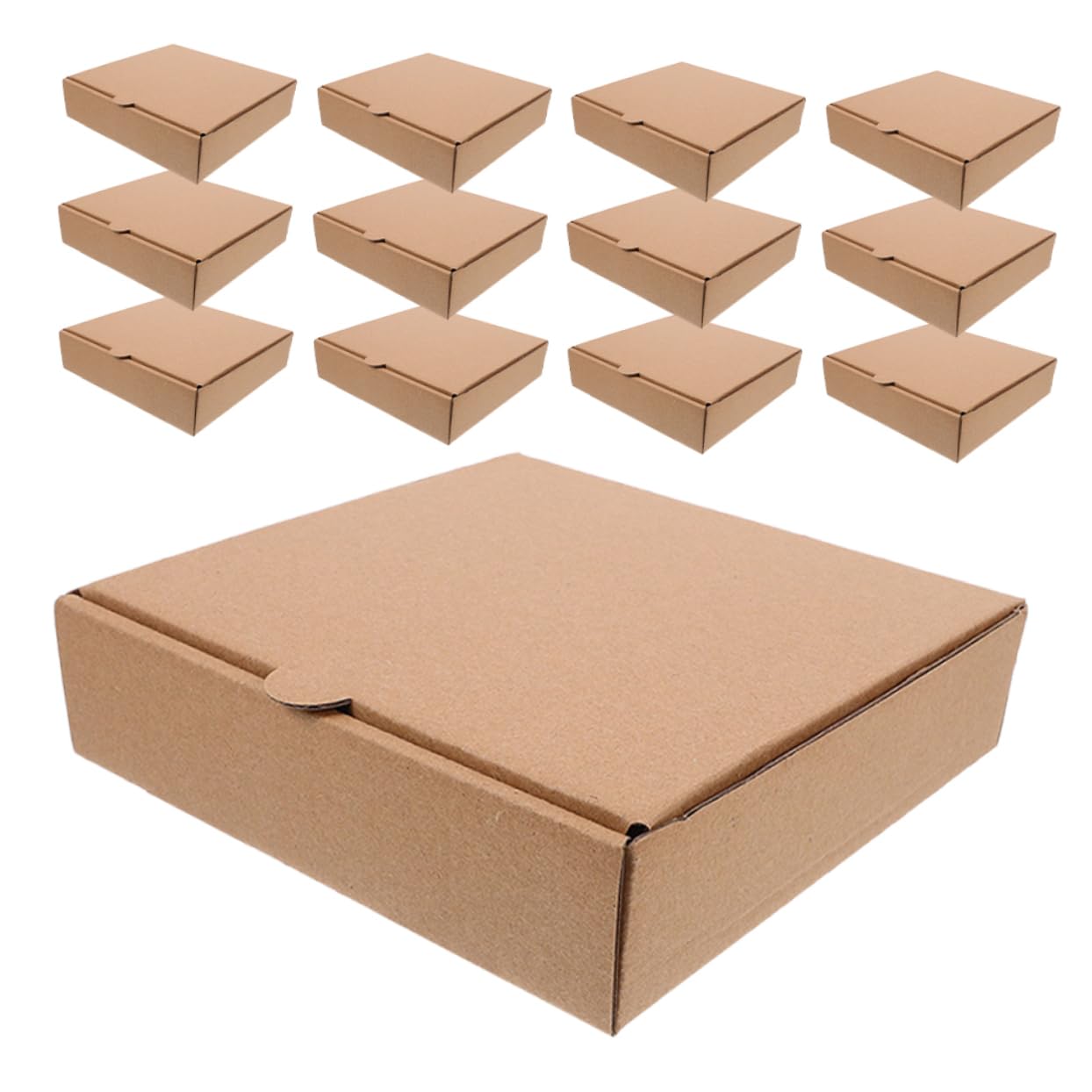 Cabilock Chip Takeaway Cookie Box Small Paper Single Pizza Fish Package Empty Take