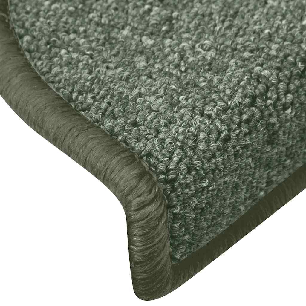 Alfombrillas para peldaños (30 unidades, 65 x 24 x 4 cm, semicirculares, de polipropileno con cinta adhesiva de doble cara, antideslizantes, autoadhesivas, para protección y seguridad en