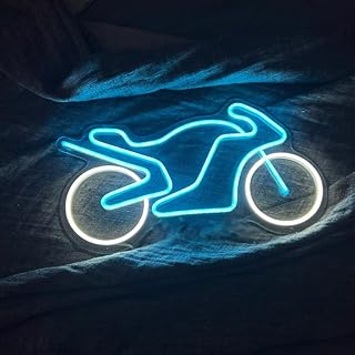 NeonSwoosh sportbike neon sport bike wall art bike neon sign wall decor sport bike wall art motorbike neon wall decor motorcycle gift bike led neon (Purple)