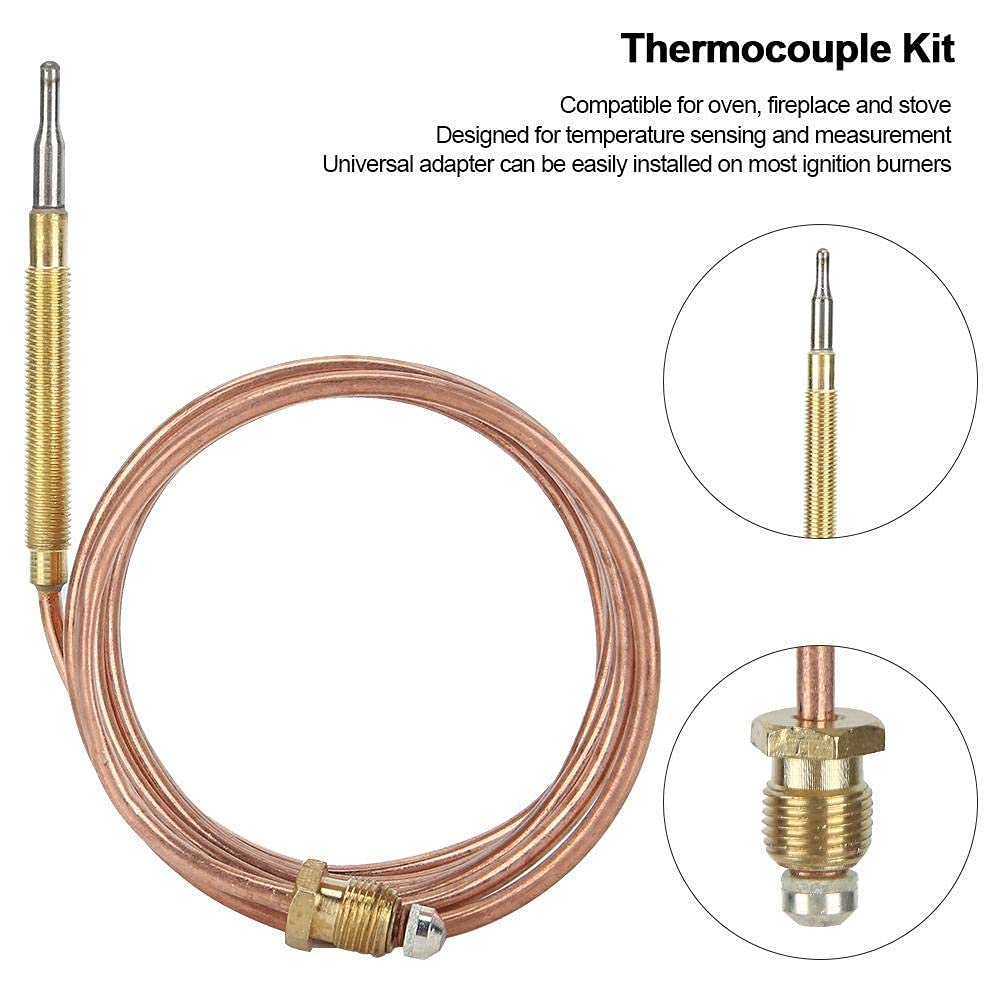 Universal Gas Thermocouple Kit, Gas Stove Universal Thermocouple