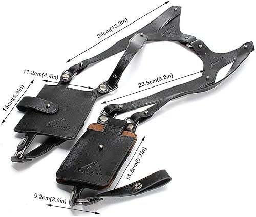 Miniatura 2 de Neween Correa oculta antirrobo para las axilas, cartera de bolsillo, funda de hombro para teléfono, bolsa de ocio doble para hombres y mujeres