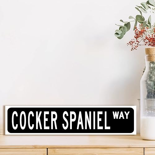 Miniatura 2 de Cocker Spaniel Regalo de madera Decoración de pared Letrero de Cocker Spaniel Decoración de pared Letreros para colgar en la pared Cocker Spaniel