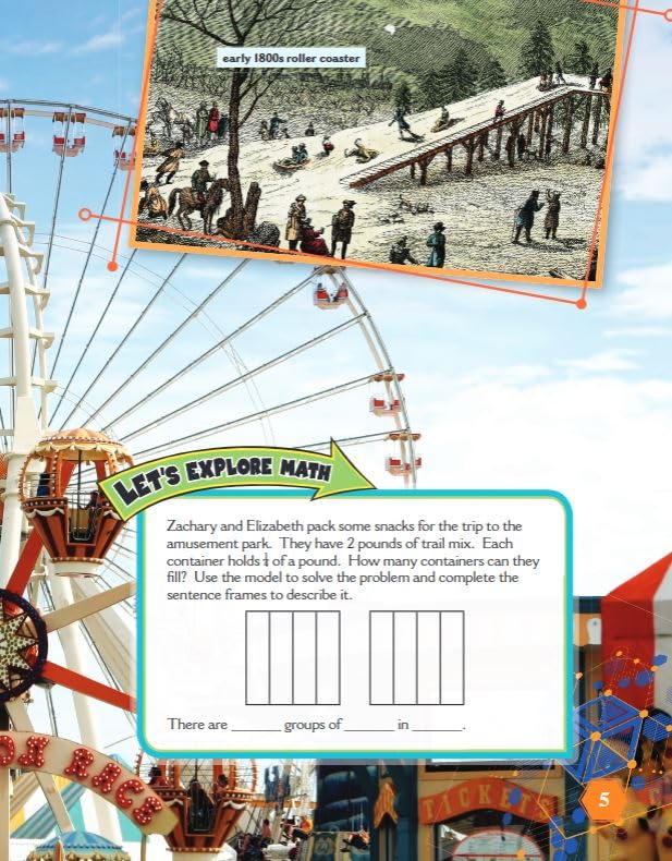 Engineering Marvels: Roller Coasters: Dividing Fractions (Mathematics in the Real World) - Image 5