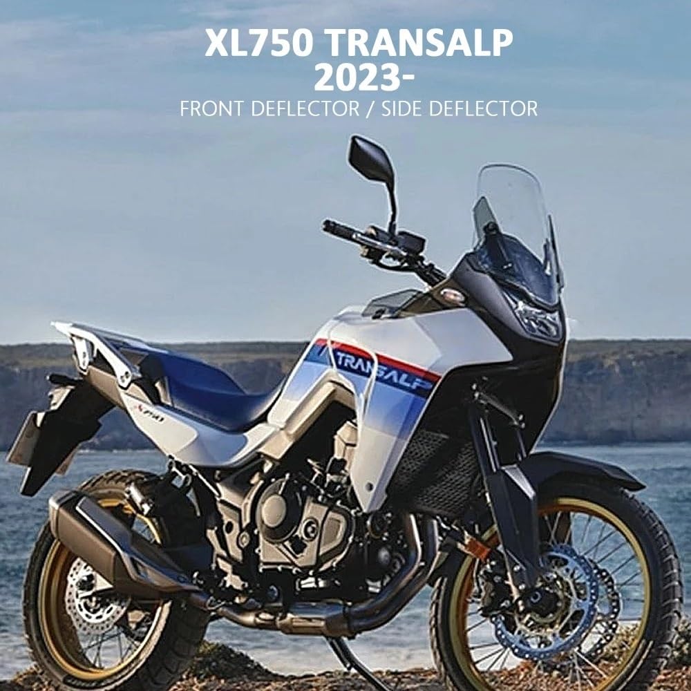 New Front Side Windshield Windscreen Deflector Motorcycle Accessories For H0nda XL750 TRANSALP XL 750 Transalp 2023 2024(Set - Clear)