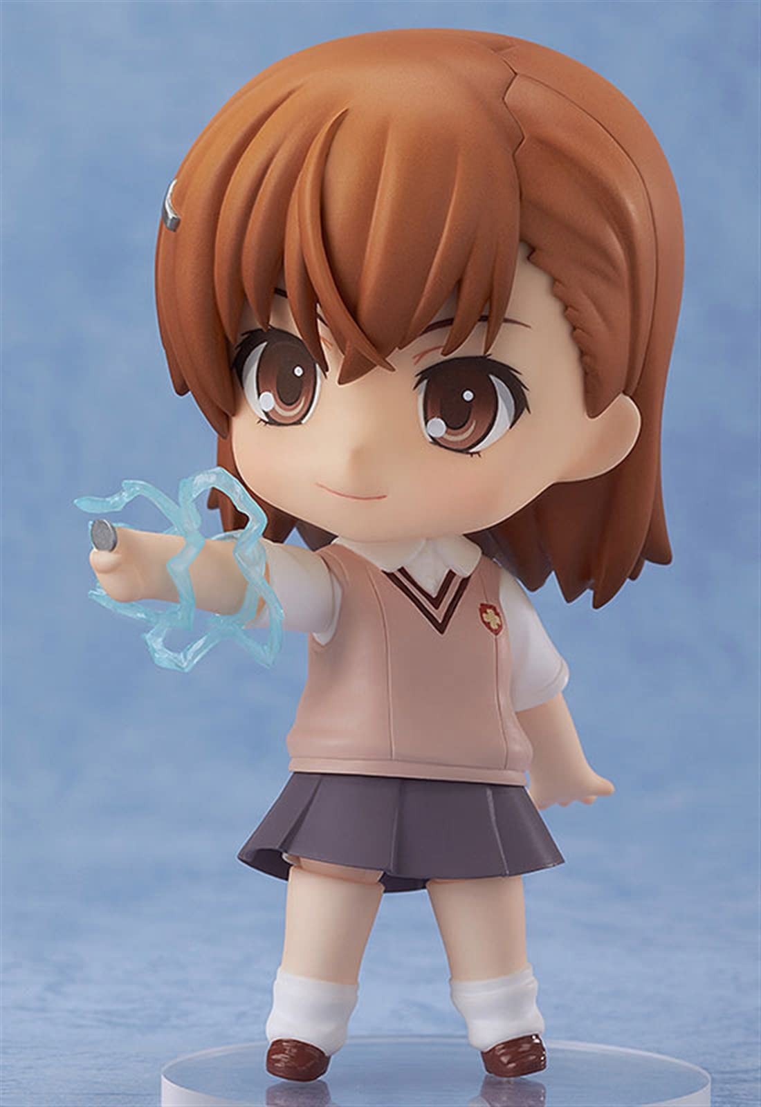 Anime Figure 10cm to Aru Kagaku no Railgun: Mikoto Nendoroid Figure PVC Action Figur Character Model Statue Figure Toy Collectible
