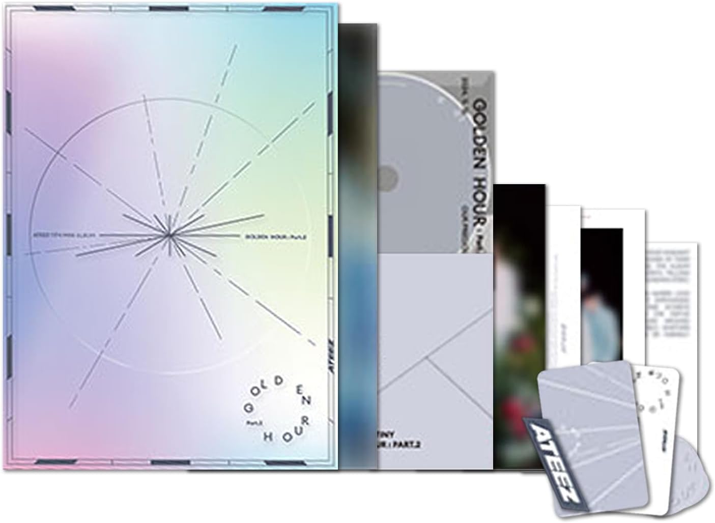 GOLDEN HOUR : Part.2 [TO Ver.] + 2 Pin Badges + 4 Extra Photocards
