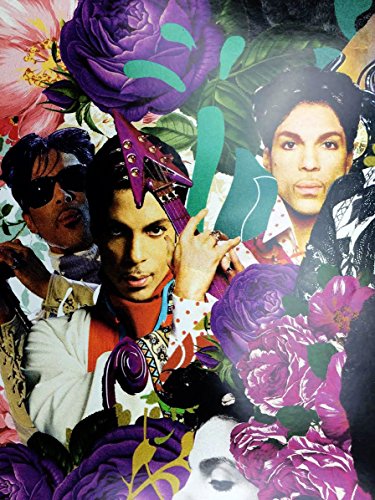 777 Tri-Seven Entertainment Prince Poster Music Art Photo Print Commemorative, 18" x 24", Multi-Color - Thumbnail 3