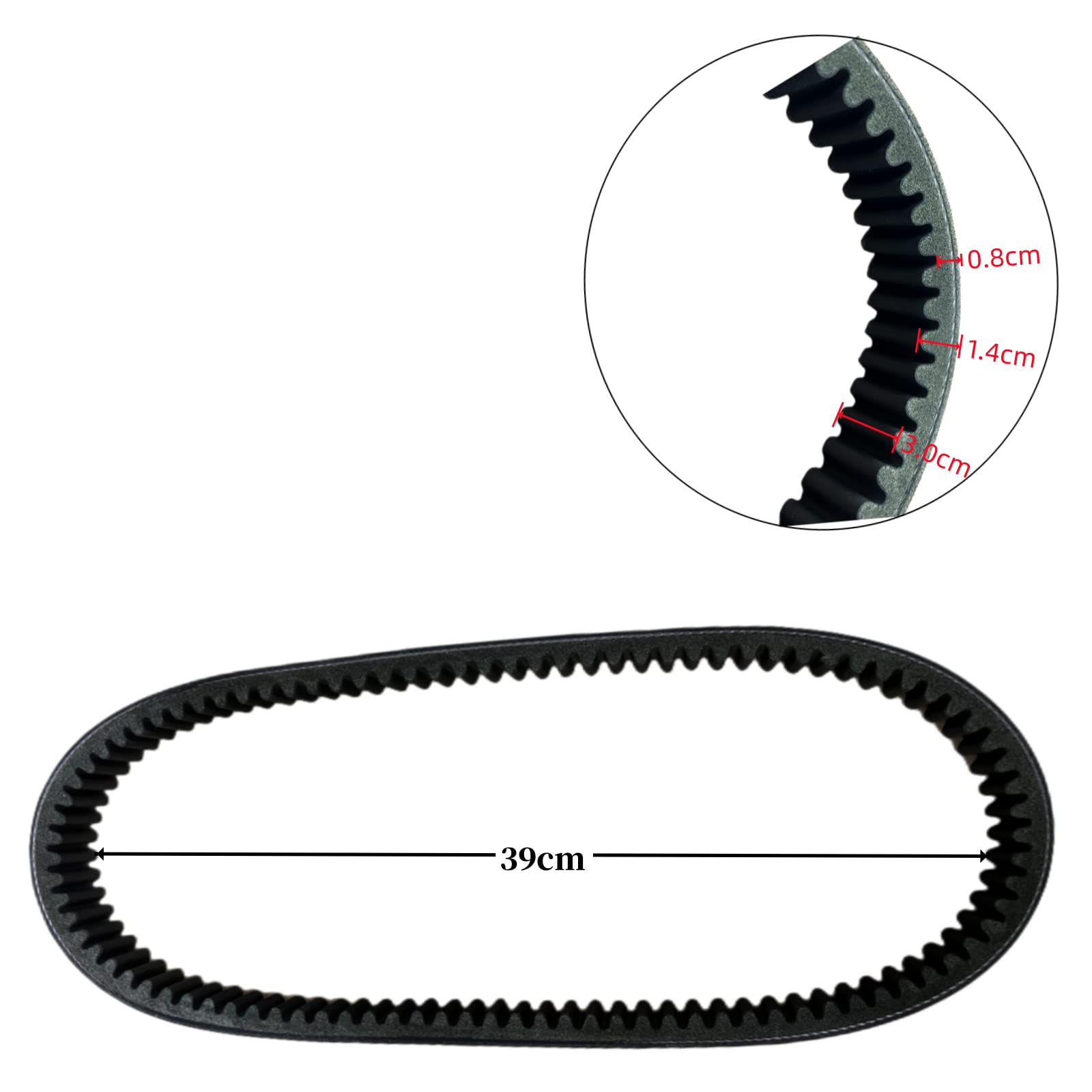 BH-Motor Correa de transmisión para Polaris Sportsman 500 HO 4X4 Forest 500 1996-1998 2000 2002 2006-2013 BH-Motor Correa de transmisión para Polaris Sportsman 500 HO 4X4 Forest 500 1996-1998 2000 2002 2006-2013