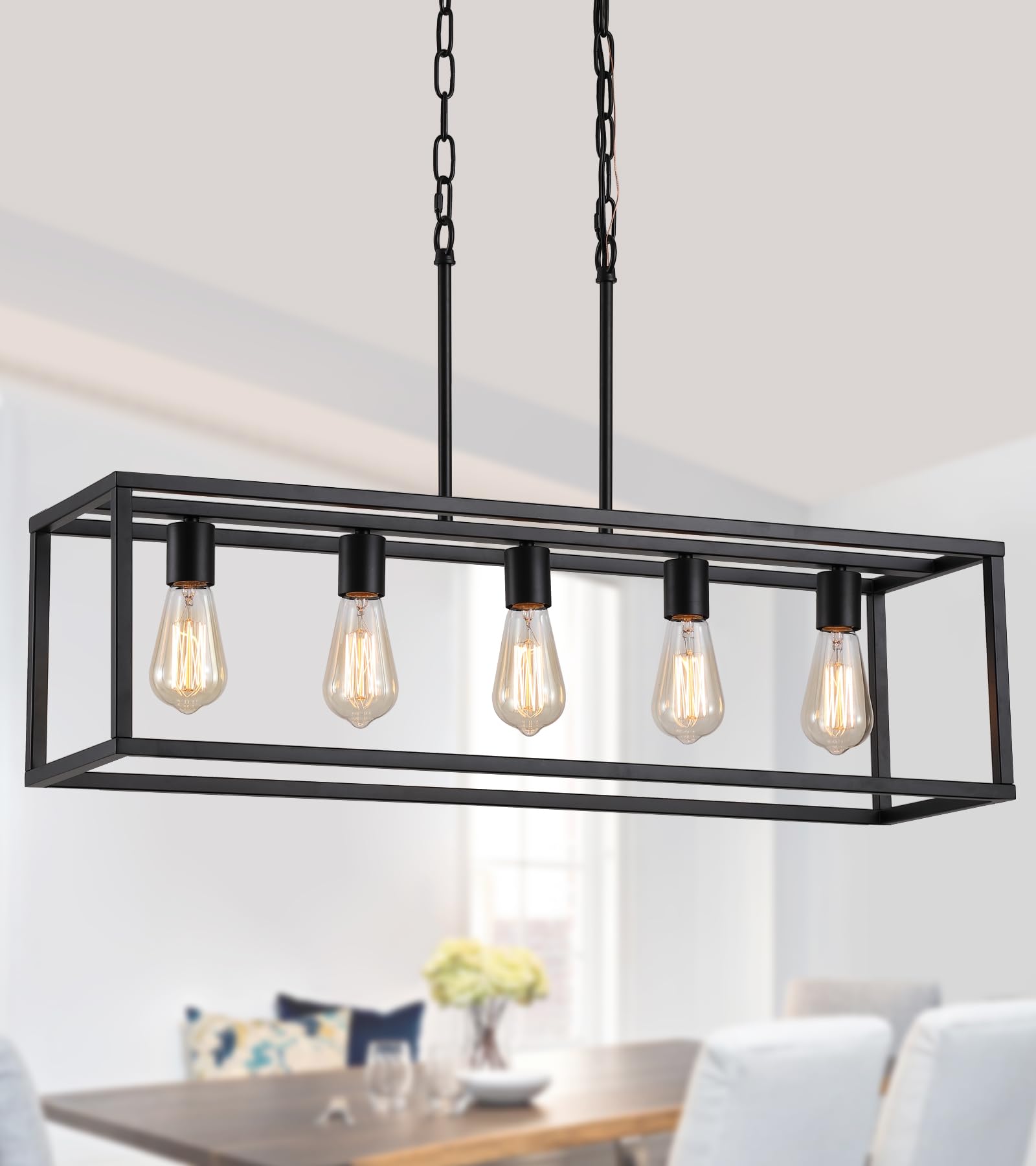 AMZASA Industrial Chandelier