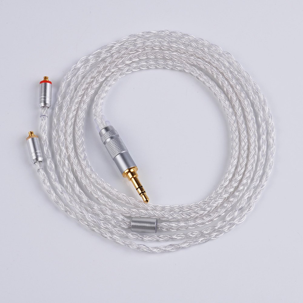 Amazon | Yinyoo イヤホン リケーブル mmcx 3.5mm YYX4745 高純度 銀
