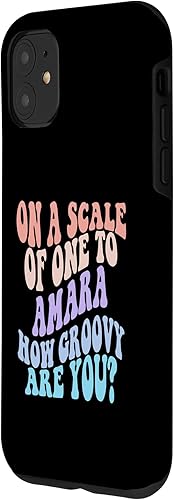 Miniatura 8 de iPhone 1212 Pro AMARA Cute Retro Girls Groovy AMARA Personalized Name Case