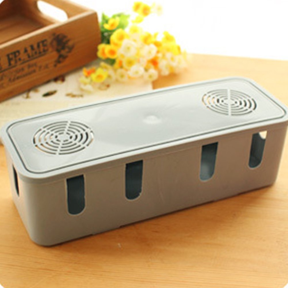 Buy Cable Management Extension Box with Heat Release Hole, Cable Tidy