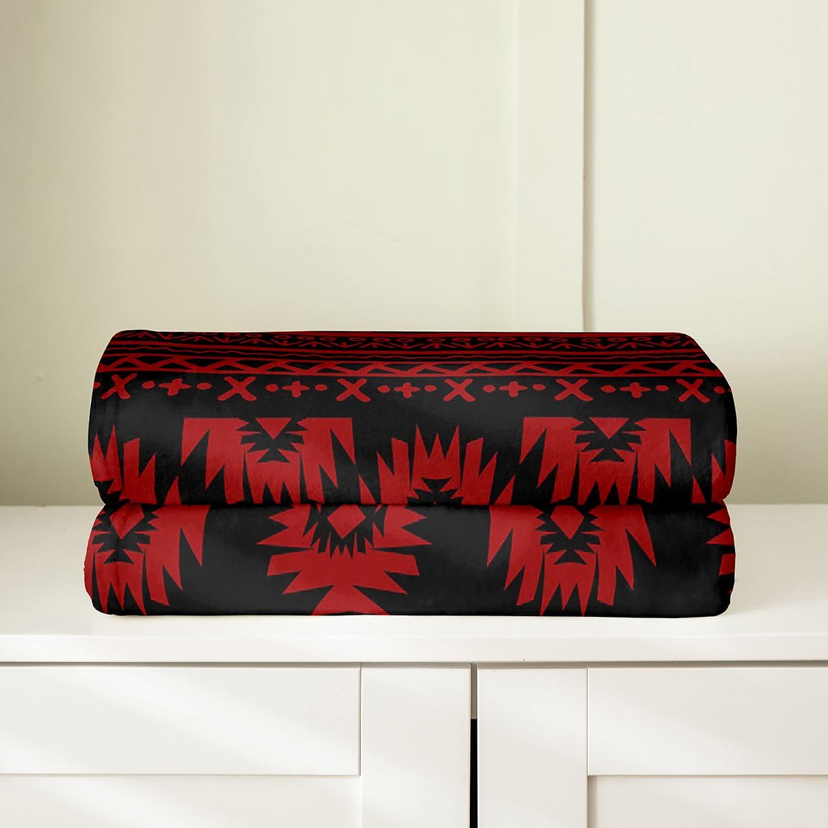 Loussiesd Southwest koc polarowy typu queen, 228 x 228 cm