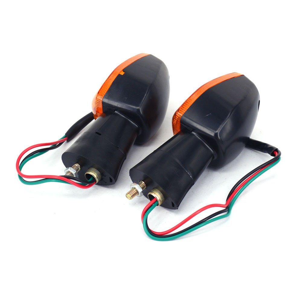 JFG RACING Indicatori Direzione Moto,Luci Indicatori Direzione Lampada Frecce Moto per moto Lampadine per CBR600RR 2003-2006 CBR1000RR 2004-2007 Lampada Lampeggiante Doppia Sportiva