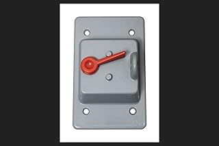 Sigma Electric Rectangle Plastic 1 gang Toggle Switch Cover For Wet Locations