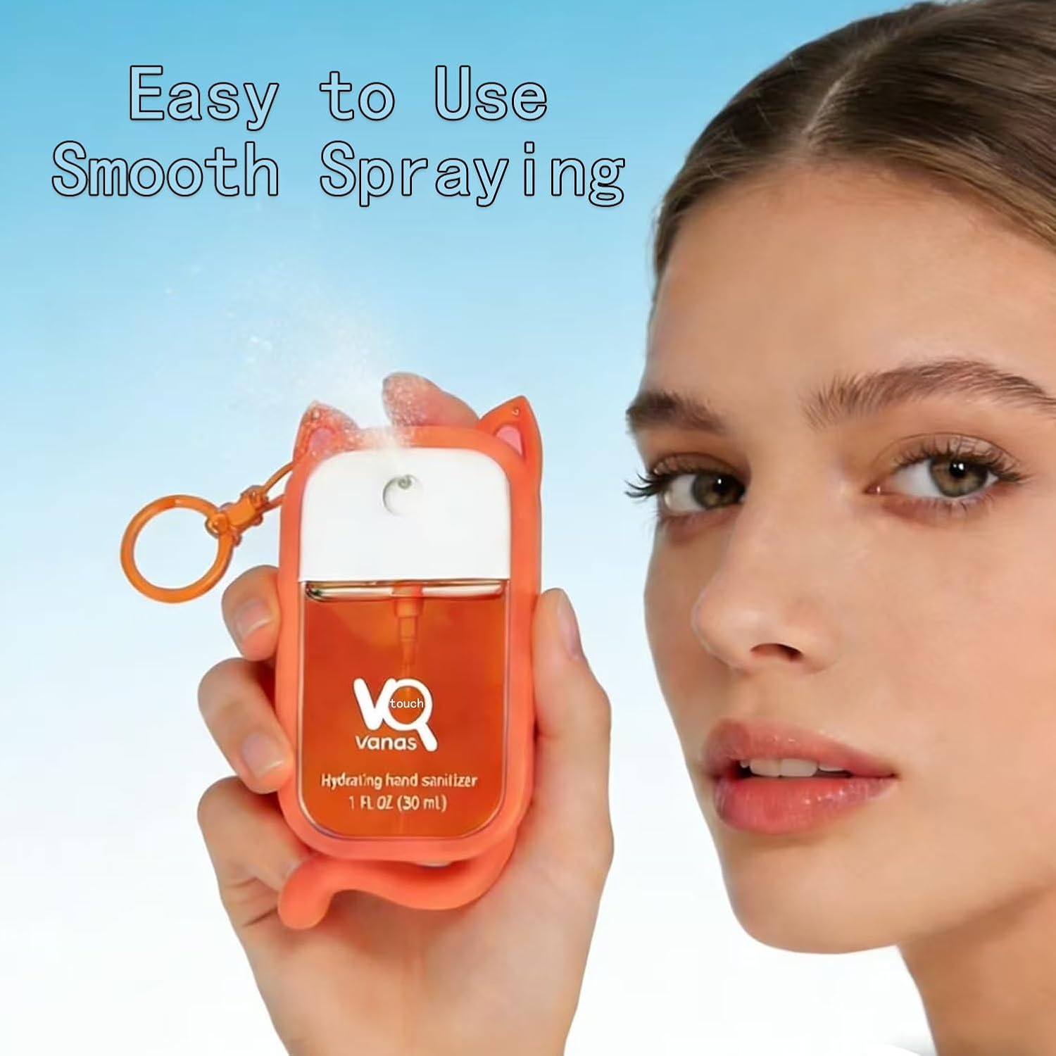 Hand Sanitizer Spray Case for Touchland Case Keychain, Hand Sanitizer Spray Holder - Image 6