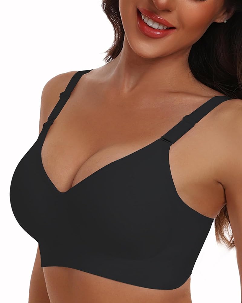 Owucozy Bras Wirefree Seamless Full Coverage Women's Comfort